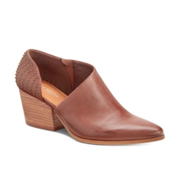 Sole Bound by Baretraps Shoes - Sole Bound by baretraps Keelin leather open side ankle booties size 7